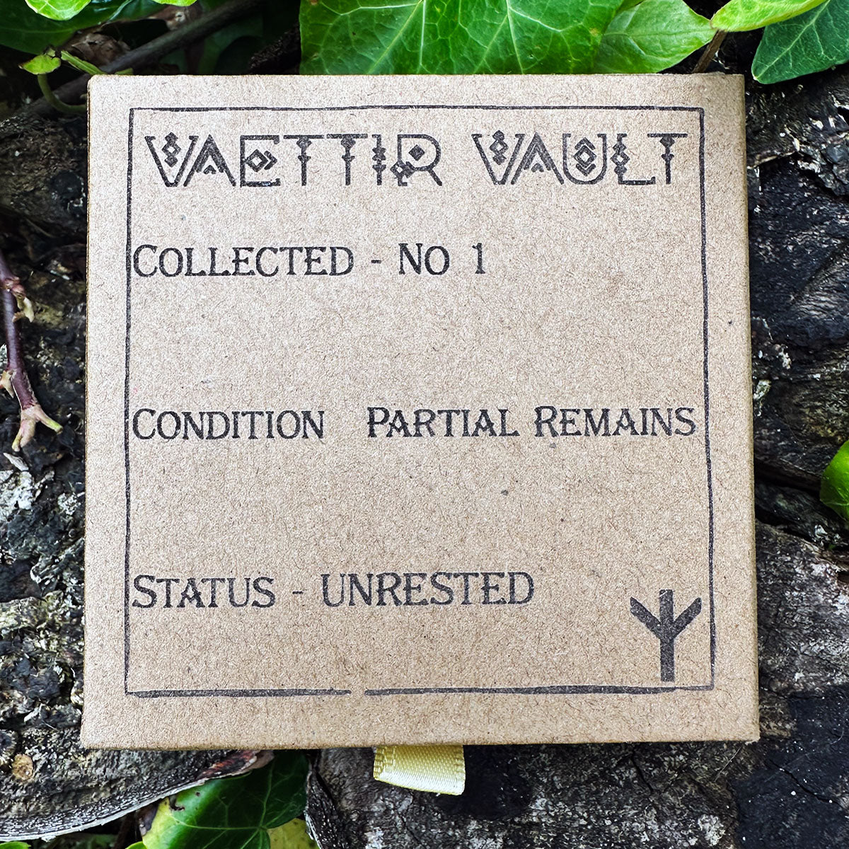 Vættir Vault – Specimen No. 1: Smoke-Stained Bone