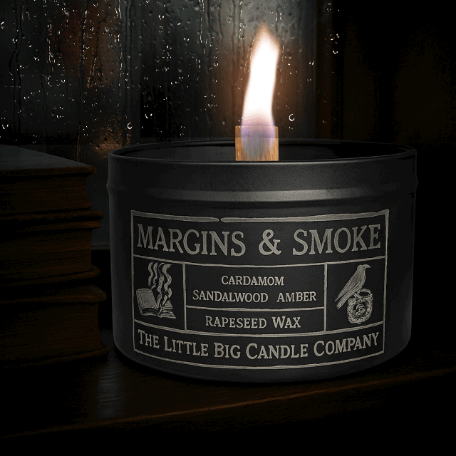 Margins & Smoke Candle